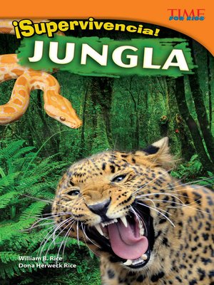 cover image of ¡Supervivencia! Jungla (Survival! Jungle)